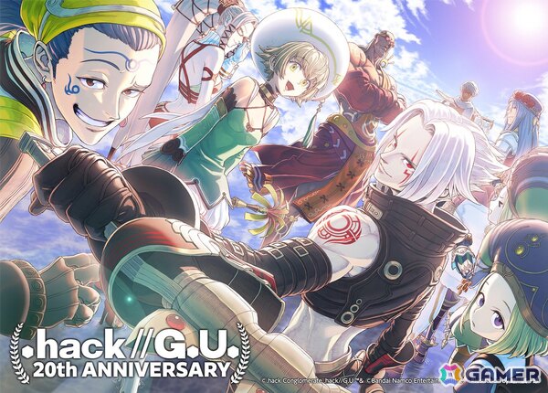 「.hack//G.U.」発売20周年を記念して細川誠一郎氏描き下ろしのイラストが公開！八相を宿すメンバーが集うメモリアルな一枚にの画像2
