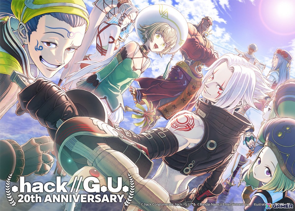 hack//G.U.」発売20周年を記念して細川誠一郎氏描き下ろしのイラストが