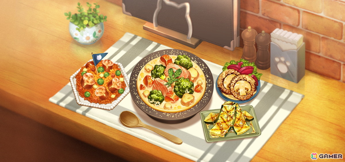 「パズルで豊作！にゃんこ村」に登場するメニューの再現レシピが公開！「アルプス高原」の収穫野菜を使った「思い出の味」を自宅の食卓での画像1