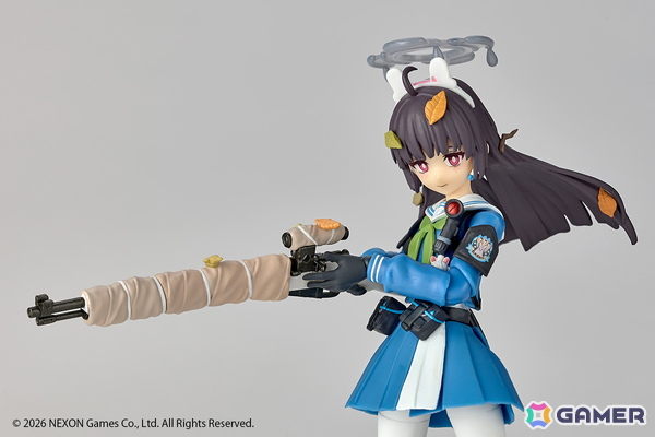 「ブルアカ」RABBIT小隊のスナイパー・ミユがノンスケール可動フィギュアで登場！愛銃「RABBIT-39式小銃」や観測に必要な「双眼鏡」も付属の画像10