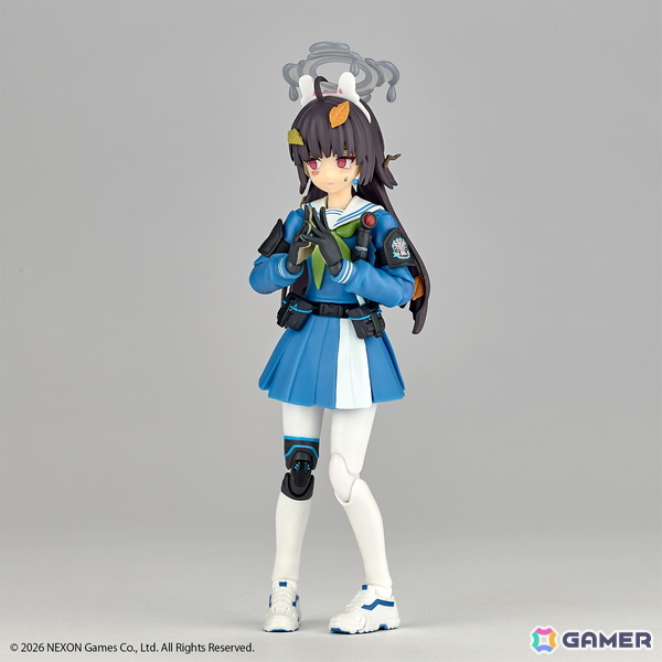 「ブルアカ」RABBIT小隊のスナイパー・ミユがノンスケール可動フィギュアで登場！愛銃「RABBIT-39式小銃」や観測に必要な「双眼鏡」も付属の画像3