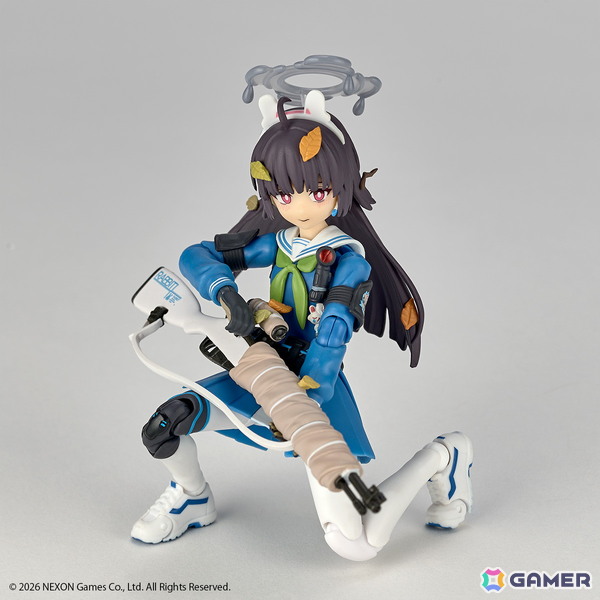 「ブルアカ」RABBIT小隊のスナイパー・ミユがノンスケール可動フィギュアで登場！愛銃「RABBIT-39式小銃」や観測に必要な「双眼鏡」も付属の画像5