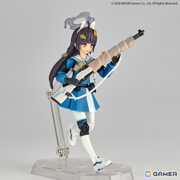 「ブルアカ」RABBIT小隊のスナイパー・ミユがノンスケール可動フィギュアで登場！愛銃「RABBIT-39式小銃」や観測に必要な「双眼鏡」も付属の画像7
