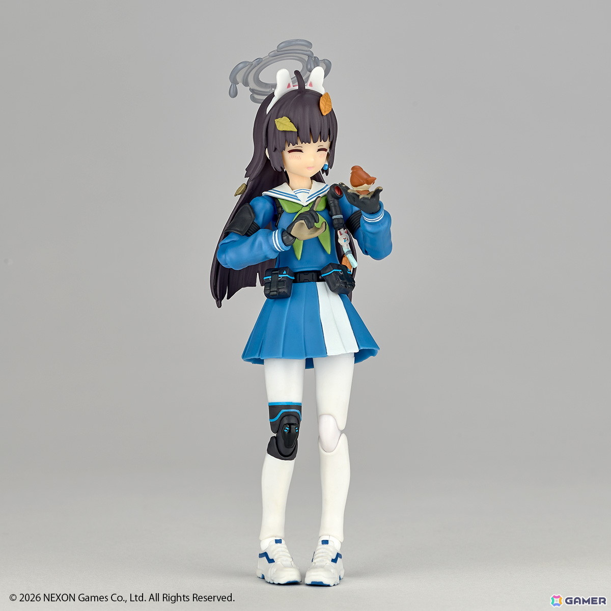 「ブルアカ」RABBIT小隊のスナイパー・ミユがノンスケール可動フィギュアで登場！愛銃「RABBIT-39式小銃」や観測に必要な「双眼鏡」も付属の画像
