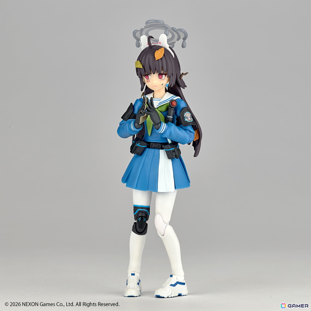 「ブルアカ」RABBIT小隊のスナイパー・ミユがノンスケール可動フィギュアで登場！愛銃「RABBIT-39式小銃」や観測に必要な「双眼鏡」も付属の画像