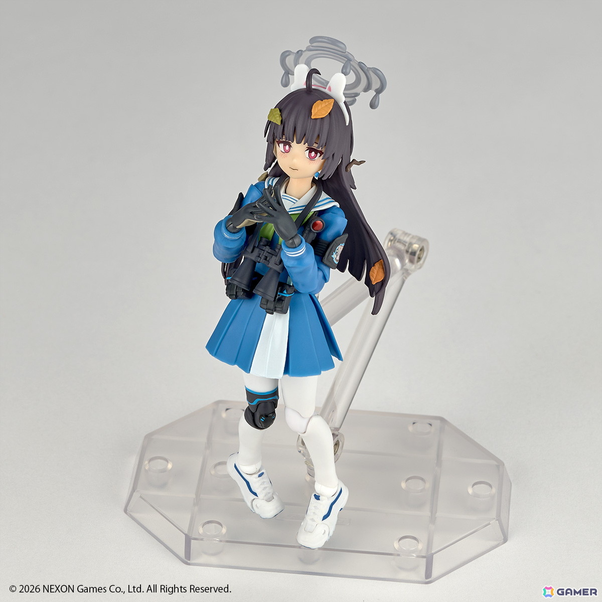 「ブルアカ」RABBIT小隊のスナイパー・ミユがノンスケール可動フィギュアで登場！愛銃「RABBIT-39式小銃」や観測に必要な「双眼鏡」も付属の画像