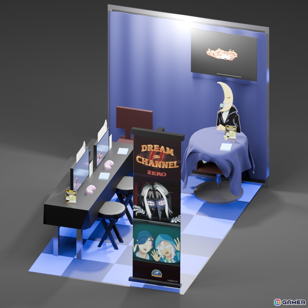 OdencatがBitSummit Punchに出展！「Dream Channel Zero」最新デモ版の会場限定試遊、フォトスポットやコラボ企画も実施の画像