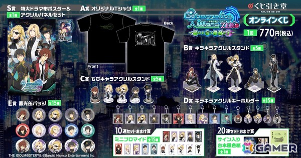 「アイドルマスター SideM」より「Cybernetics Wars」シリーズの新規描き下ろしイラストを使用したオンラインくじが5月26日より販売！の画像2