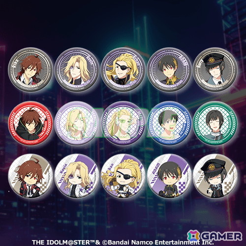 「アイドルマスター SideM」より「Cybernetics Wars」シリーズの新規描き下ろしイラストを使用したオンラインくじが5月26日より販売！の画像