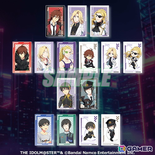 「アイドルマスター SideM」より「Cybernetics Wars」シリーズの新規描き下ろしイラストを使用したオンラインくじが5月26日より販売！の画像