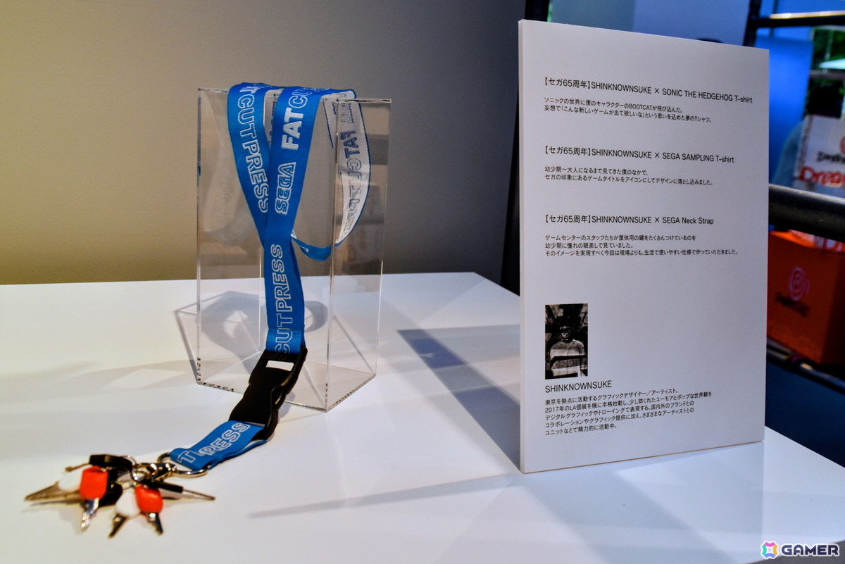 5月21日よりMIYASHITA PARKにオープンする「SEGA 65th THE LIMITED SHOP」内覧会レポート！「ソニックアドベンチャー2」「サクラ大戦」グッズも販売の画像