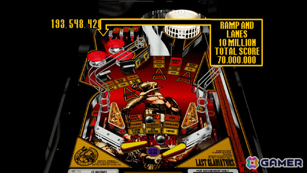 伝説のピンボールゲームを完全移植！「Digital Pinball: Last Gladiators」がSwitch 2/Switch/Steamで2026年にリリースの画像
