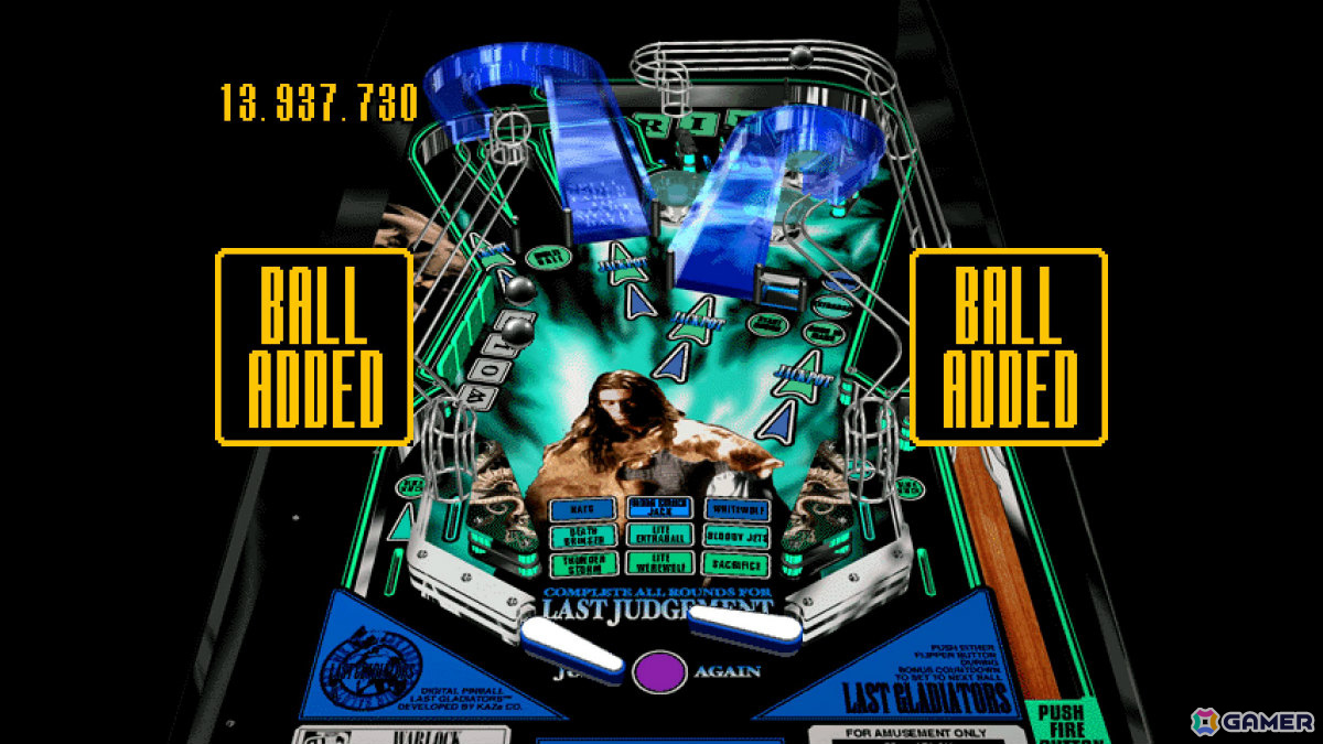 伝説のピンボールゲームを完全移植！「Digital Pinball: Last Gladiators」がSwitch 2/Switch/Steamで2026年にリリースの画像4
