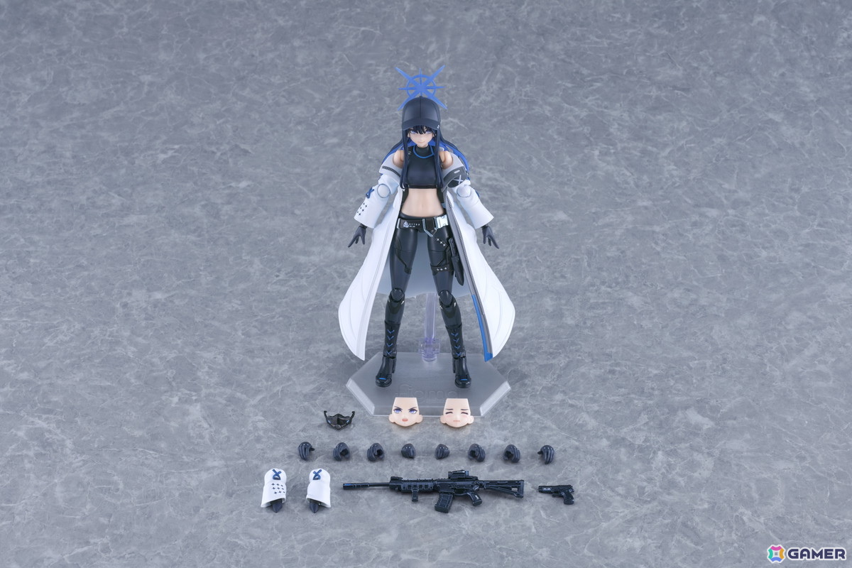 「ブルアカ」アリウススクワッドのリーダー・錠前サオリがスムーズかつキチッと決まるアクションフィギュアシリーズで登場！の画像