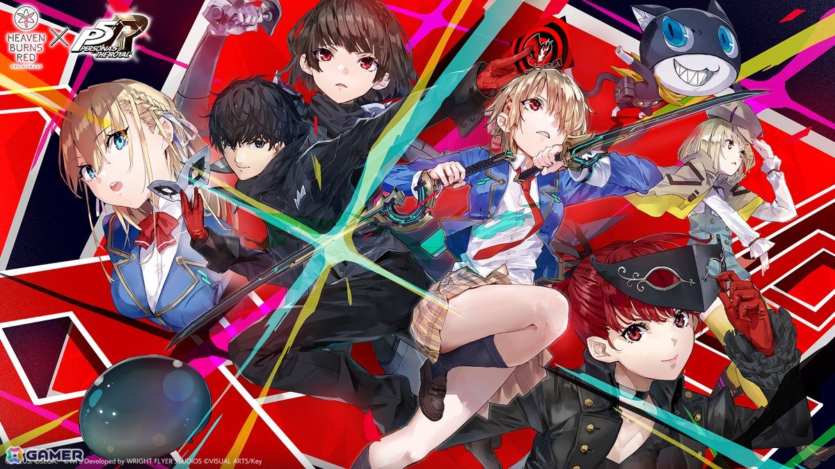 「ヘブンバーンズレッド」×「ペルソナ5 ザ・ロイヤル」コラボイベント先行レポート――楽曲、SE、UI、小ネタからひしひしと感じられた開発陣の“ペルソナ愛”の画像