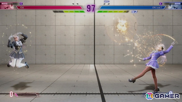 「ストリートファイター6」新キャラクター・イングリッド＆アバター用新モードの先行プレイ動画を公開！トリッキーな飛び道具やワープを駆使する遠距離キャラクターの実戦映像をご覧あれの画像6