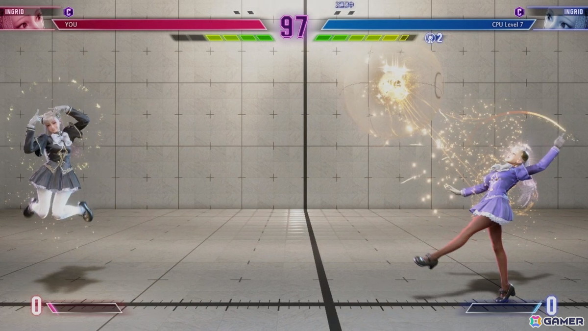 「ストリートファイター6」新キャラクター・イングリッド＆アバター用新モードの先行プレイ動画を公開！トリッキーな飛び道具やワープを駆使する遠距離キャラクターの実戦映像をご覧あれの画像6