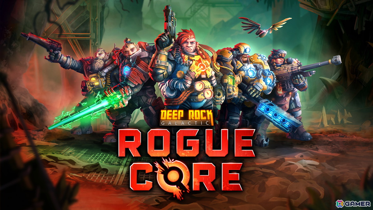 「Deep Rock Galactic」のスピンオフ「Deep Rock Galactic: Rogue Core」が発売！最大4人で採掘施設の深部を目指すローグライトゲームの画像1
