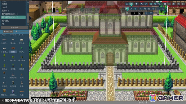「RPGツクール」シリーズ最新作のタイトルは「RPGツクールU2U」に！直感操作で奥行きのある“P2D”マップを作れるの画像3