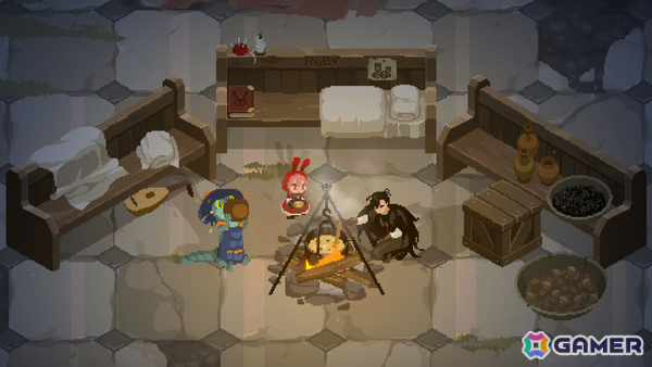 王女ルビーとなり怪物と死闘を繰り広げるドット絵ボスラッシュアクション「ルビナイト」が7月23日に発売！の画像