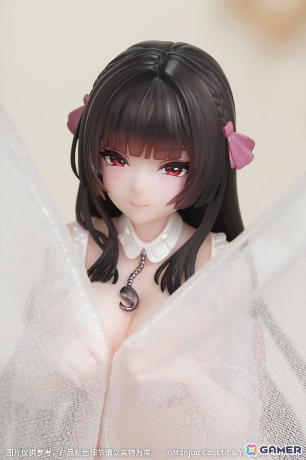 「アズレン」更衣室をイメージしたシチュエーションで、トリニダードが薄いベールをそっとつまみ上げる姿を再現！の画像2