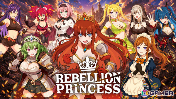 美少女たちを指揮して城と姫を守るタワーディフェンス×ヴァンサバライク×育成ゲーム「リベリオンプリンセス」がリリース！の画像1