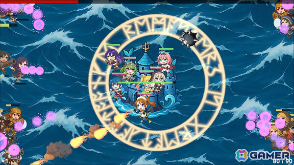 美少女たちを指揮して城と姫を守るタワーディフェンス×ヴァンサバライク×育成ゲーム「リベリオンプリンセス」がリリース！の画像