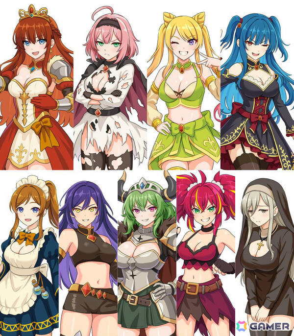 美少女たちを指揮して城と姫を守るタワーディフェンス×ヴァンサバライク×育成ゲーム「リベリオンプリンセス」がリリース！の画像2