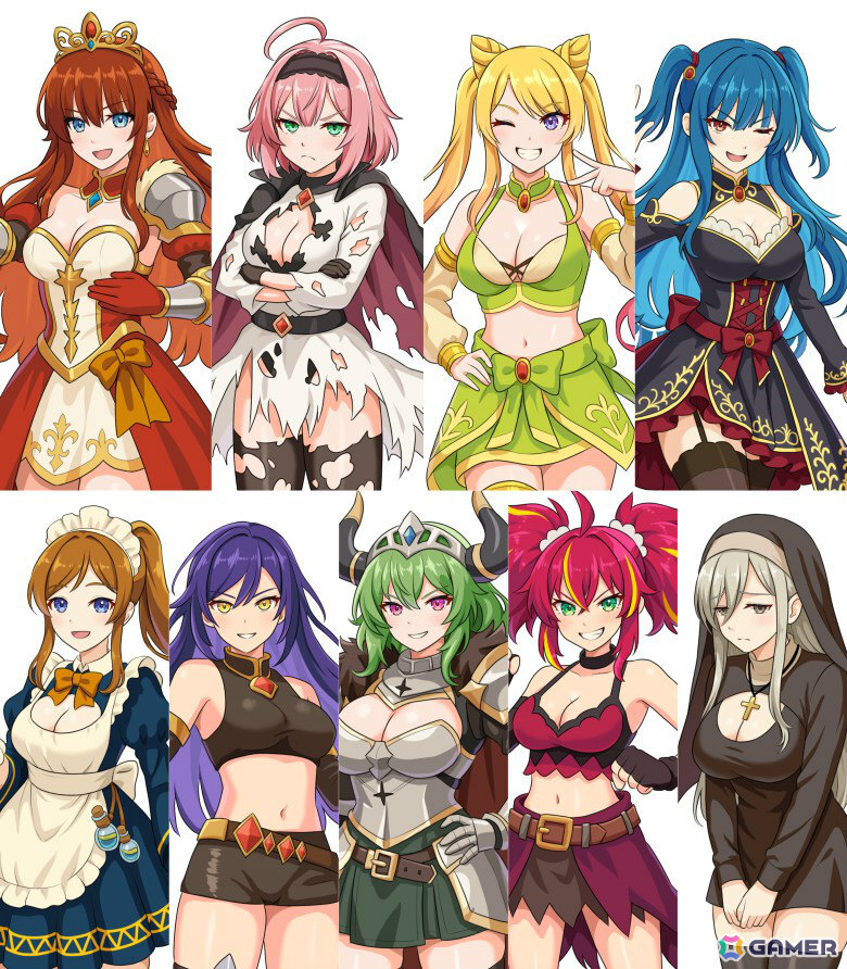 美少女たちを指揮して城と姫を守るタワーディフェンス×ヴァンサバライク×育成ゲーム「リベリオンプリンセス」がリリース！の画像