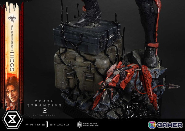 「DEATH STRANDING 2: ON THE BEACH」よりヒッグスが1/3スケールフィギュアで登場！彼の狂気をさらに引き出す追加パーツも付属の画像10