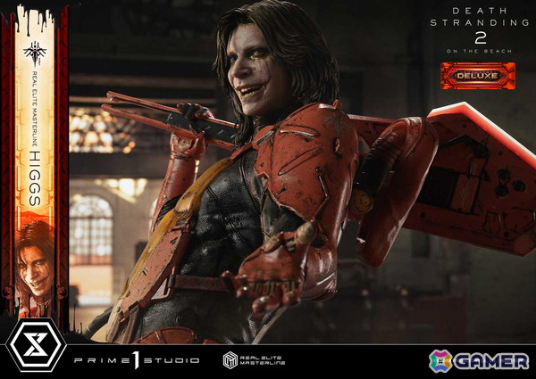 「DEATH STRANDING 2: ON THE BEACH」よりヒッグスが1/3スケールフィギュアで登場！彼の狂気をさらに引き出す追加パーツも付属の画像12