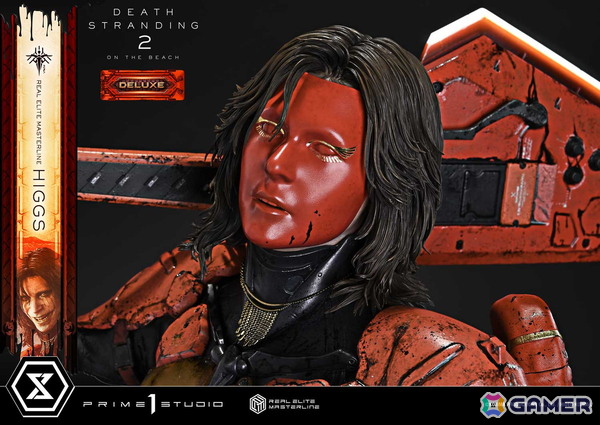 「DEATH STRANDING 2: ON THE BEACH」よりヒッグスが1/3スケールフィギュアで登場！彼の狂気をさらに引き出す追加パーツも付属の画像15
