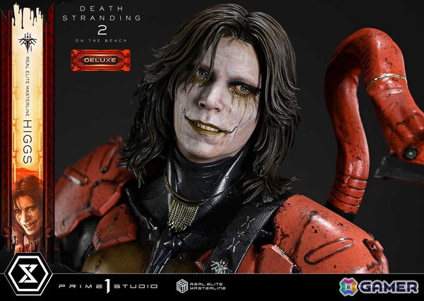 「DEATH STRANDING 2: ON THE BEACH」よりヒッグスが1/3スケールフィギュアで登場！彼の狂気をさらに引き出す追加パーツも付属の画像16