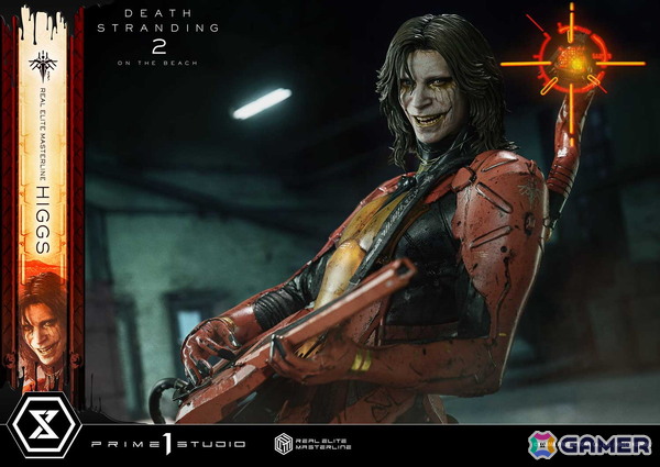 「DEATH STRANDING 2: ON THE BEACH」よりヒッグスが1/3スケールフィギュアで登場！彼の狂気をさらに引き出す追加パーツも付属の画像2