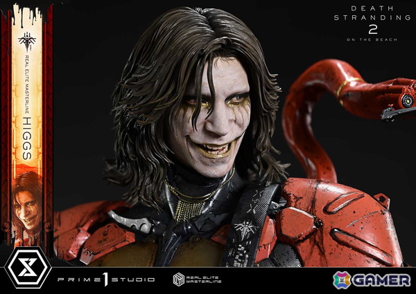 「DEATH STRANDING 2: ON THE BEACH」よりヒッグスが1/3スケールフィギュアで登場！彼の狂気をさらに引き出す追加パーツも付属の画像5
