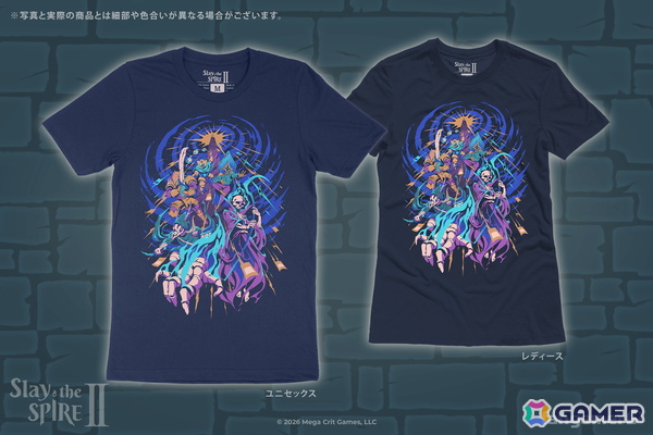 「Slay the Spire 2」とコラボしたTシャツ・ステッカー・ピンバッジがFangamer Japanより販売！の画像2