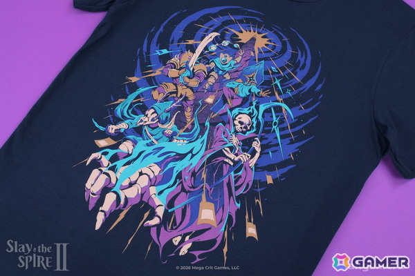 「Slay the Spire 2」とコラボしたTシャツ・ステッカー・ピンバッジがFangamer Japanより販売！の画像3