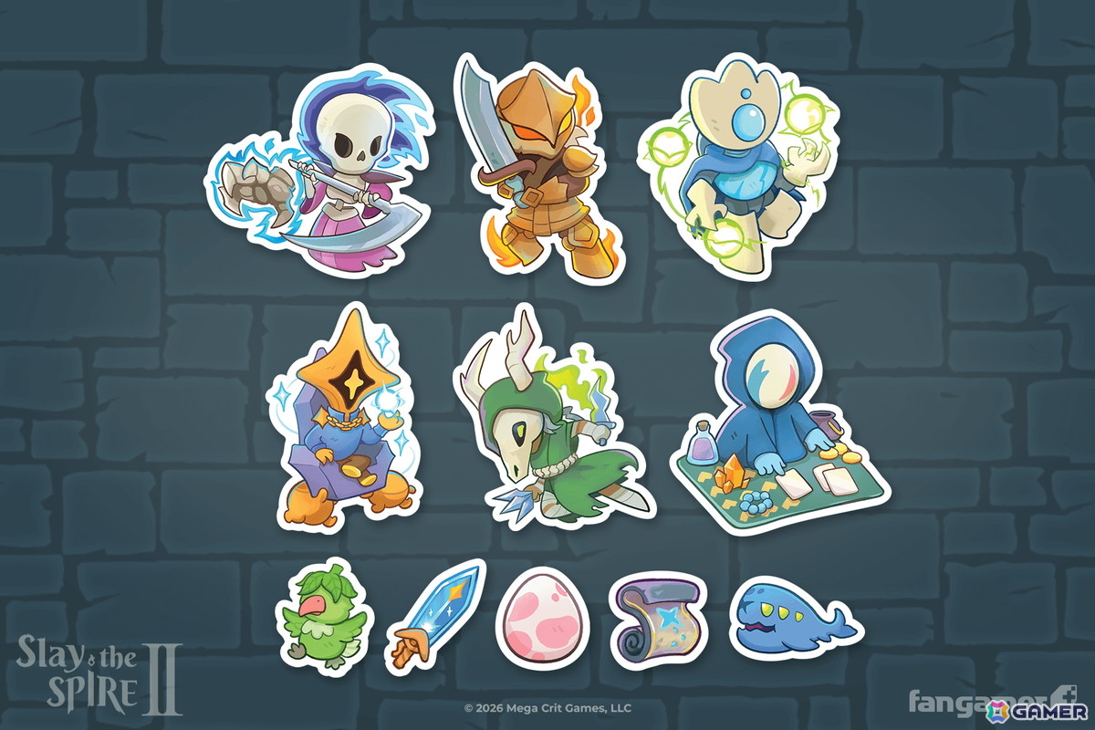 「Slay the Spire 2」とコラボしたTシャツ・ステッカー・ピンバッジがFangamer Japanより販売！の画像