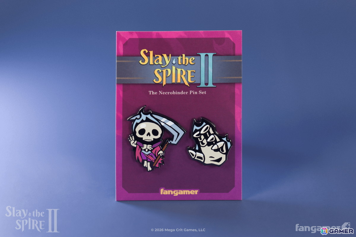 「Slay the Spire 2」とコラボしたTシャツ・ステッカー・ピンバッジがFangamer Japanより販売！の画像