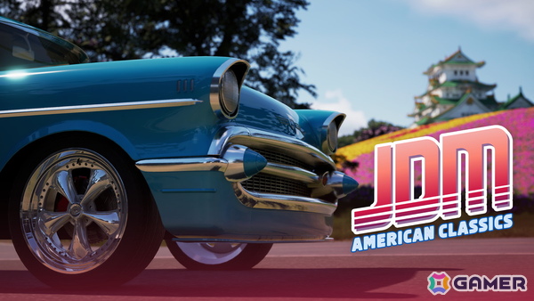 「JDM：ジャパニーズドリフトマスター」の有料追加コンテンツ第二弾「American Classics」が6月25日に配信！クラシックなアメ車6台を収録の画像1