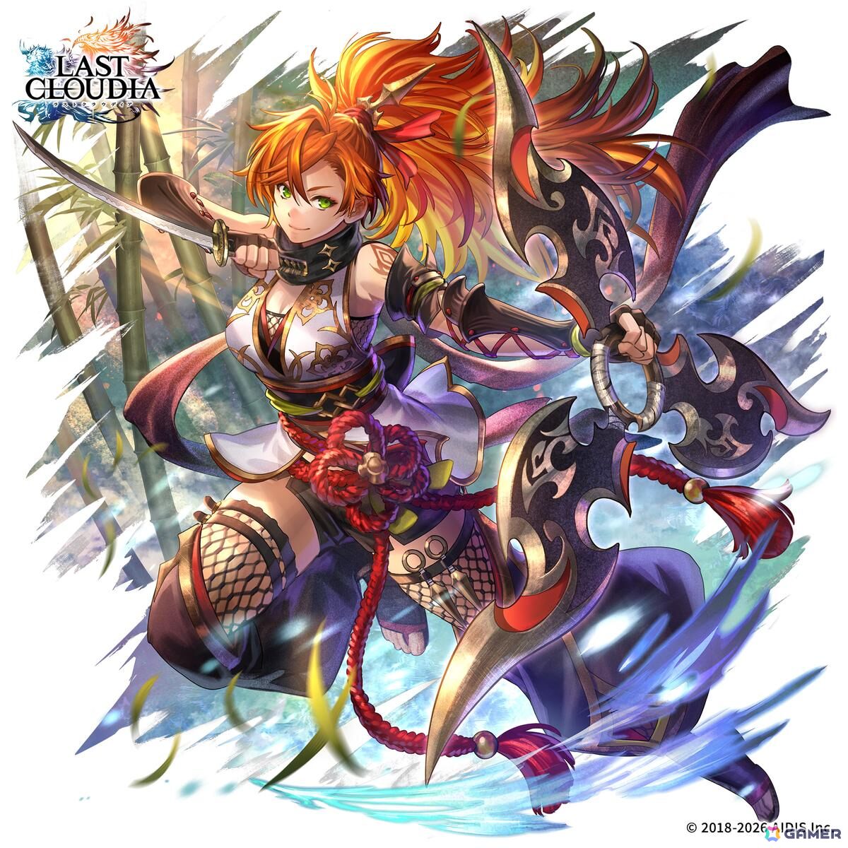 ラストクラウディア」に人気投票1位記念の新ユニット「影迅の忍姫