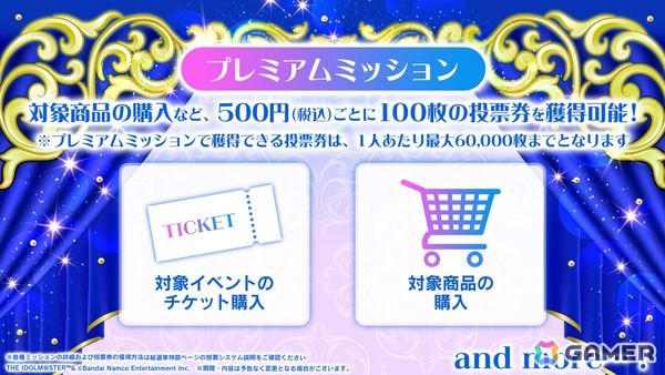「デレマス」15th Anniversary シンデレラガール総選挙2026の投票システムが公開！上位アイドル入賞特典などの情報もの画像5