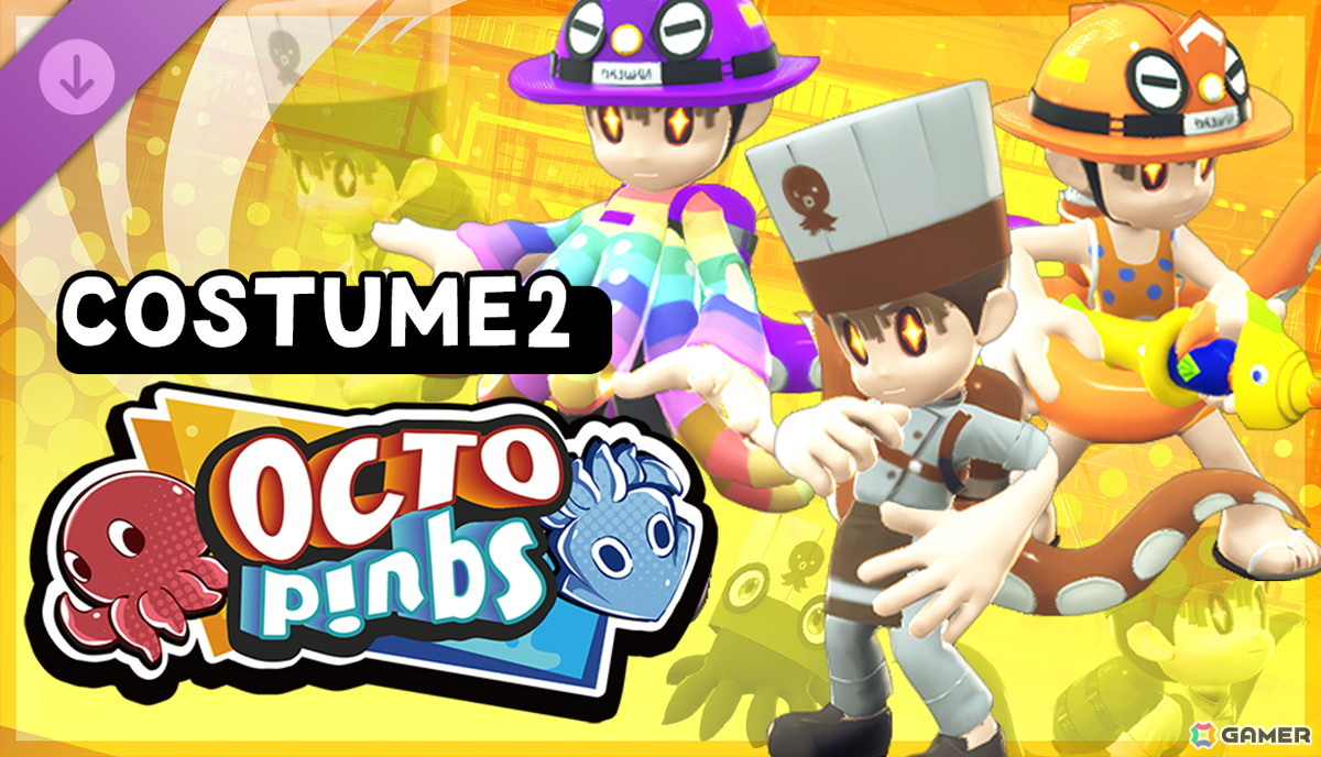 「OCTOPinbs」にコスチュームを追加する無償DLCが配信！20%オフで購入できるローンチセールは5月26日までの画像
