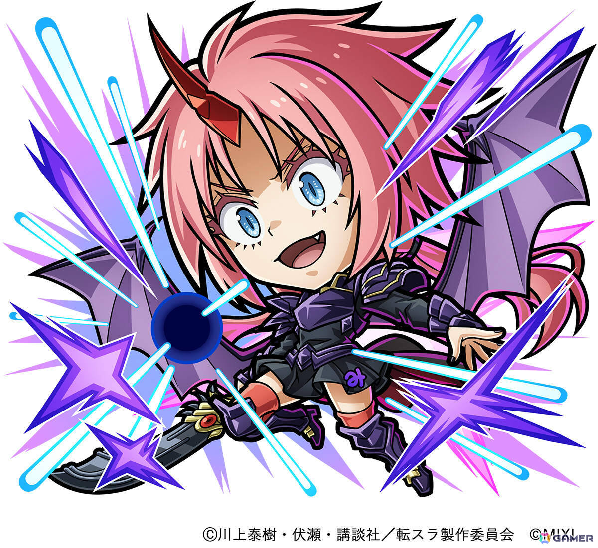 「コトダマン」×アニメ「転生したらスライムだった件」コラボ第2弾が5月25日より開催！リムル（八星魔王）やヴェルドラたちがコラボ召喚に登場の画像