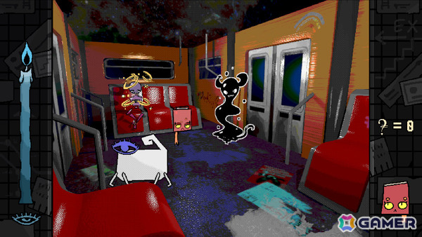 奇妙な宇宙世界を舞台にした90年代風ADV「Burden Street Station」が発売!異なる人格を使い分けながらはぐれ者たちと心を通わせようの画像