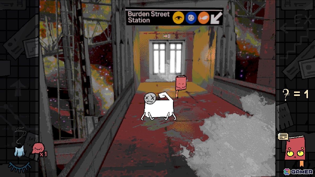 奇妙な宇宙世界を舞台にした90年代風ADV「Burden Street Station」が発売！異なる人格を使い分けながらはぐれ者たちと心を通わせようの画像16