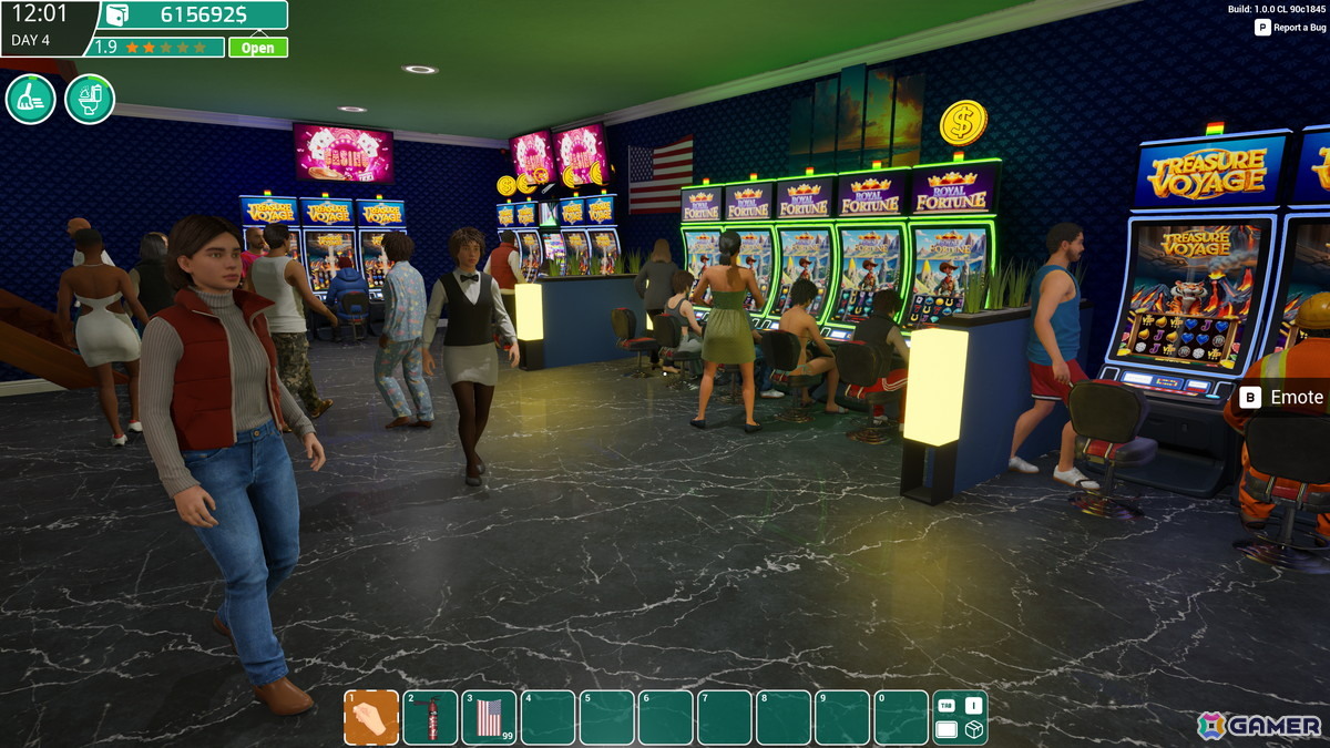 最大4人で協力できるカジノ経営シム「ラスベガスシミュレーター」がSteamで配信！迷惑客やエイリアンの侵略といったカオスなトラブルも楽しめるの画像