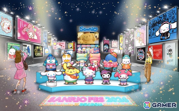 「サンリオフェス2026 in みなとみらい」でSanrio Games1作目「サンリオ パーティランド」が世界最速試遊出展！の画像1