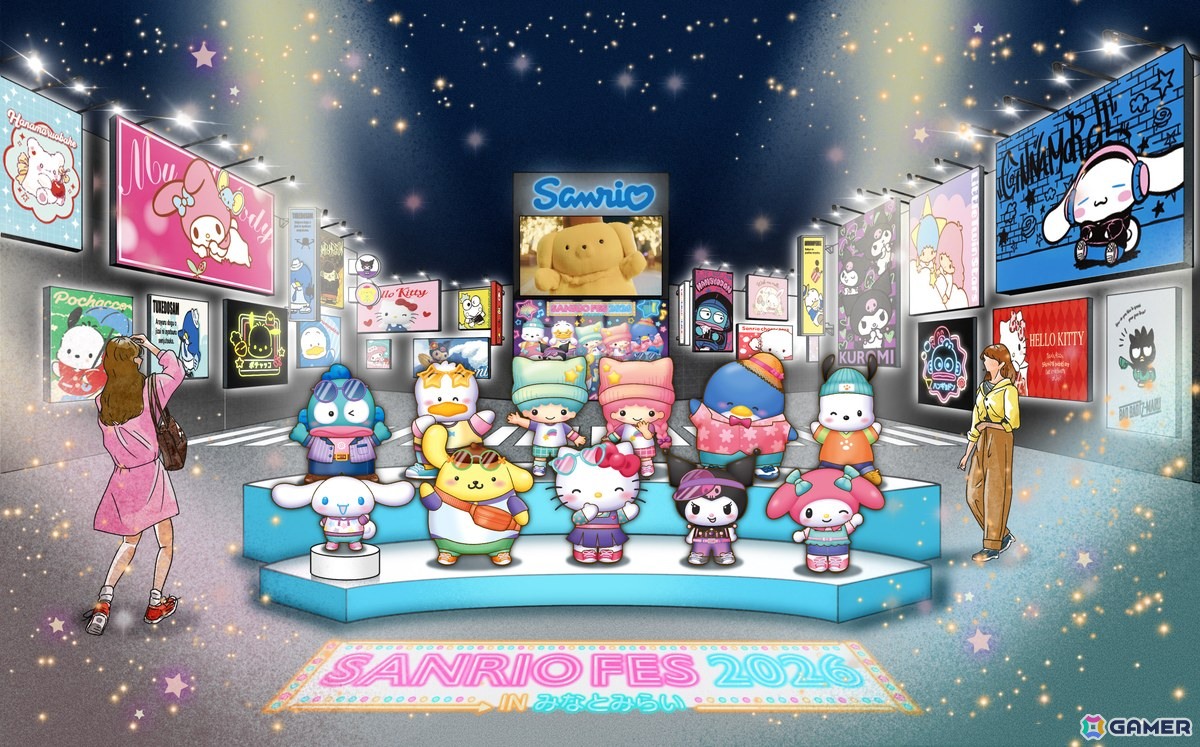 「サンリオフェス2026 in みなとみらい」でSanrio Games1作目「サンリオ パーティランド」が世界最速試遊出展！の画像