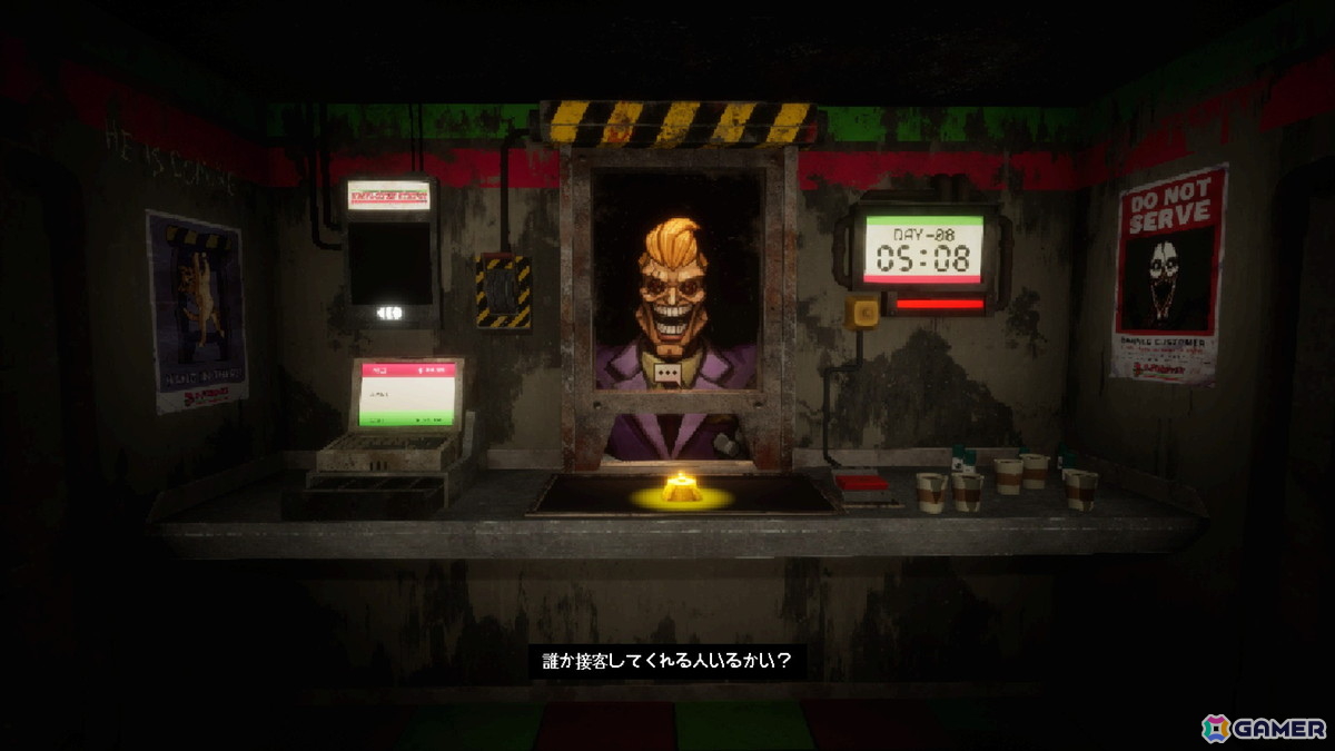 地獄のコンビニが舞台のバイトシム「地獄でいらっしゃいませ～」がSteamで配信！業務をこなしながら店内に隠された真実を暴けの画像7